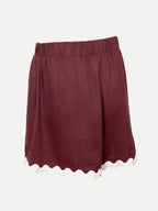 Amadou short bordeaux - Les Soeurs