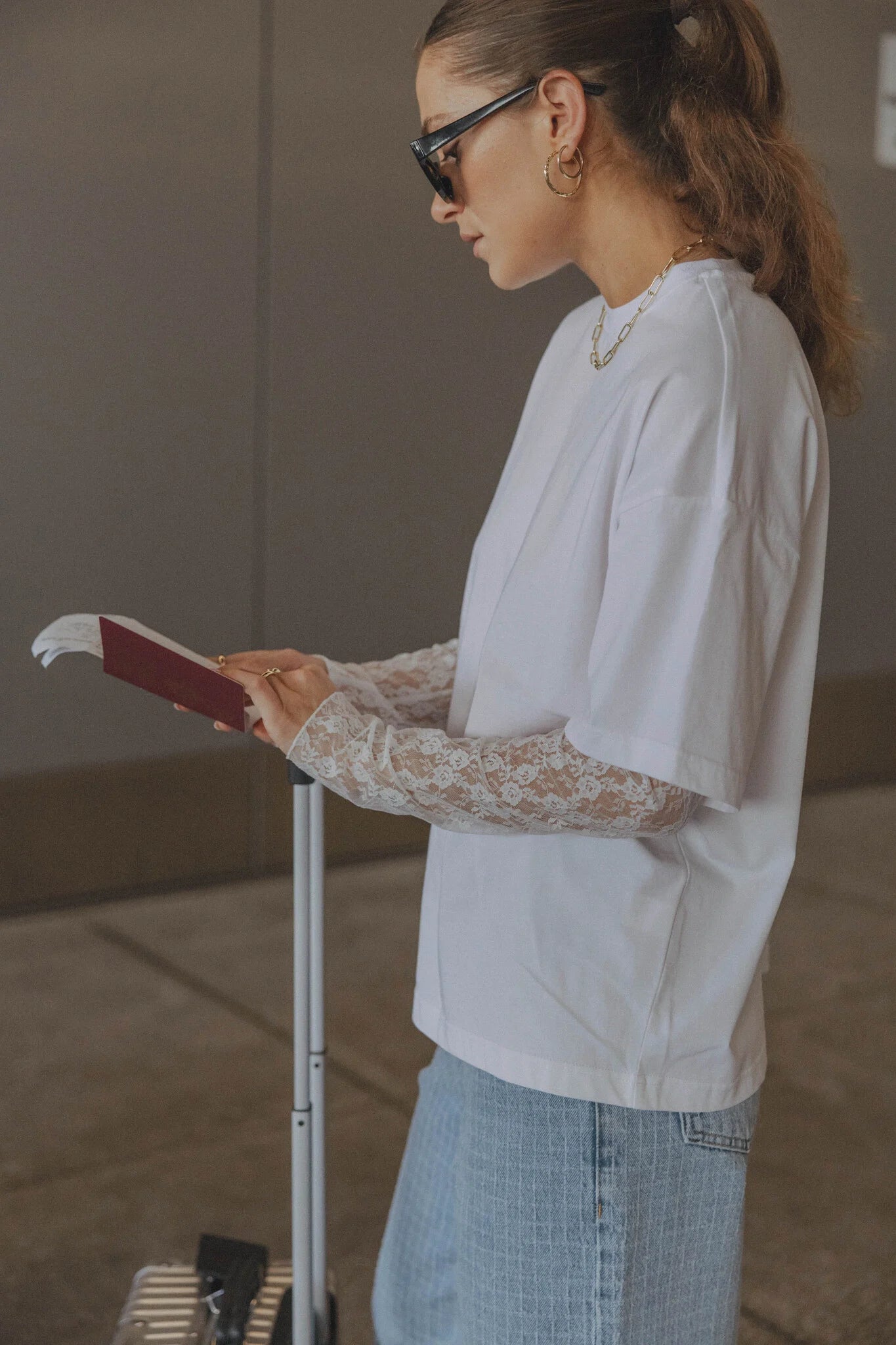 Leonardo longsleeve wihite - Les Soeurs