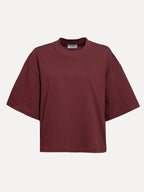 Tiara t-shirt new dark bordeaux - Les Soeurs