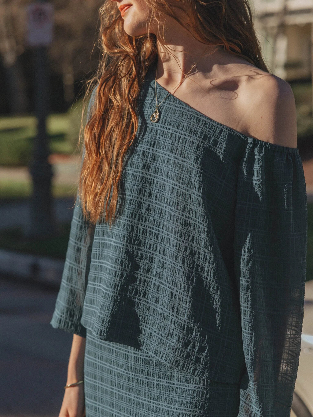 Sem off shoulder blouse hydro - Les Soeurs
