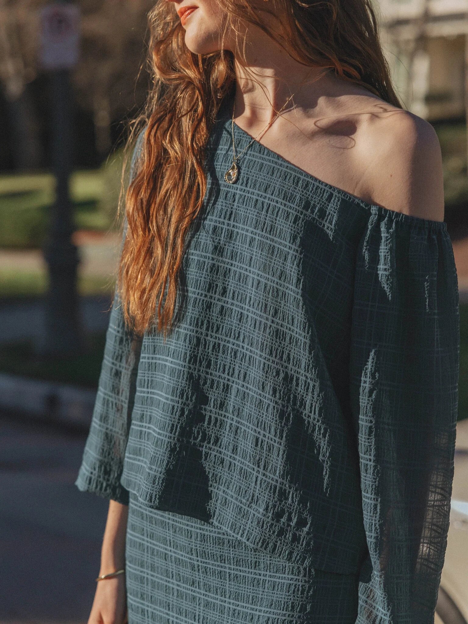 Sem off shoulder blouse hydro - Les Soeurs