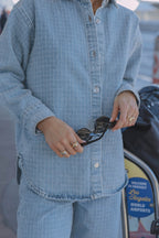 Cosette denim hemd - Les Soeurs