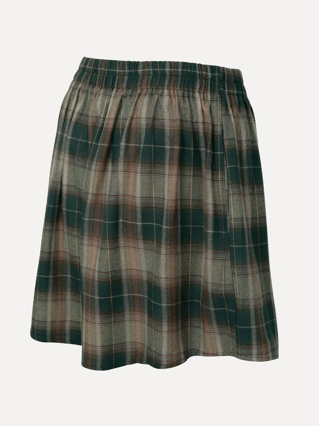 Greta geruite rok green - Les Soeurs