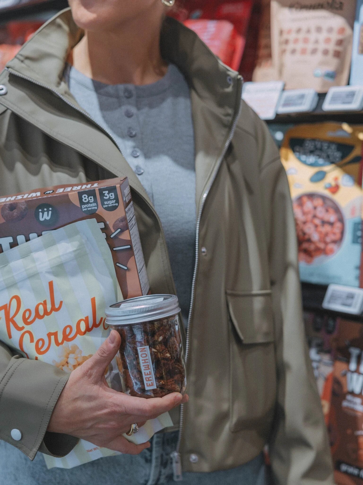 Grey jacket - Les Soeurs