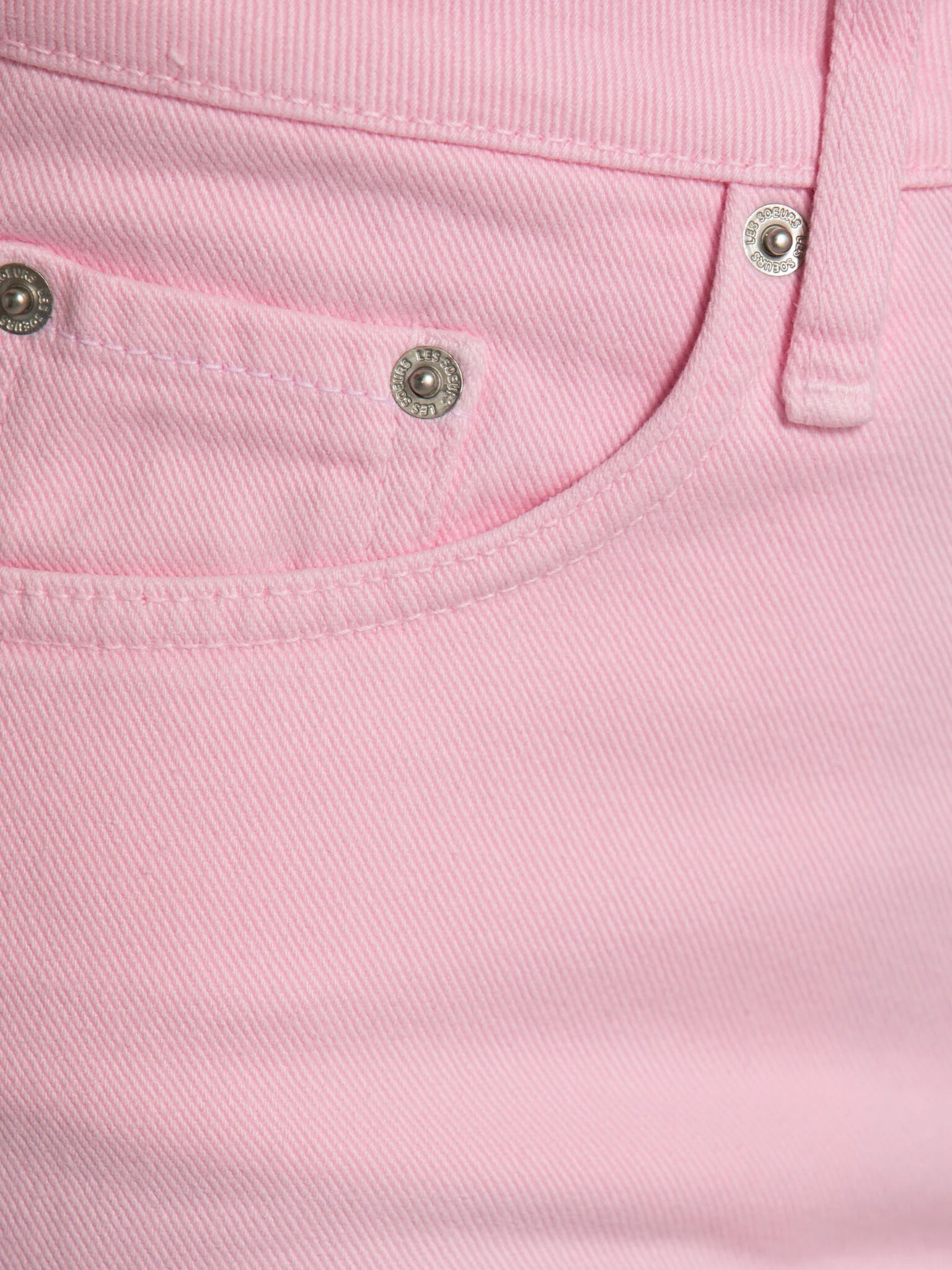 Chuck balloon jeansbroek pink - Les Soeurs