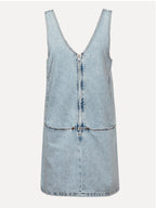 Bowie jurk light blue - Les Soeurs