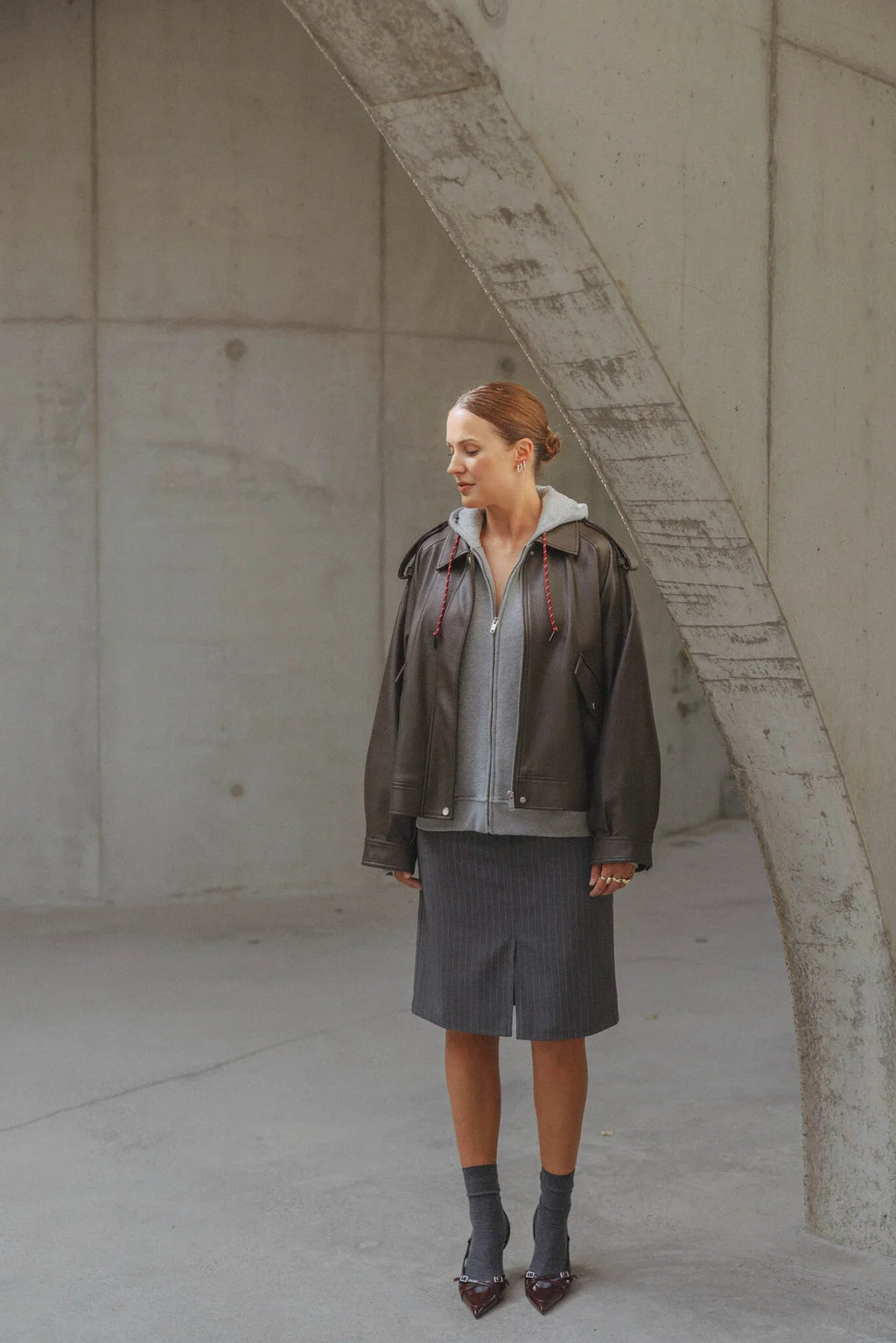 Maud vegan leder Jas - Les Soeurs