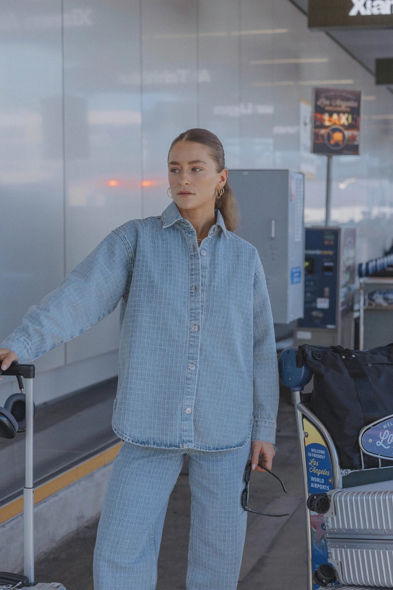 Cosette denim hemd - Les Soeurs