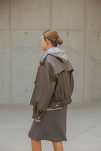 Maud vegan leder Jas - Les Soeurs