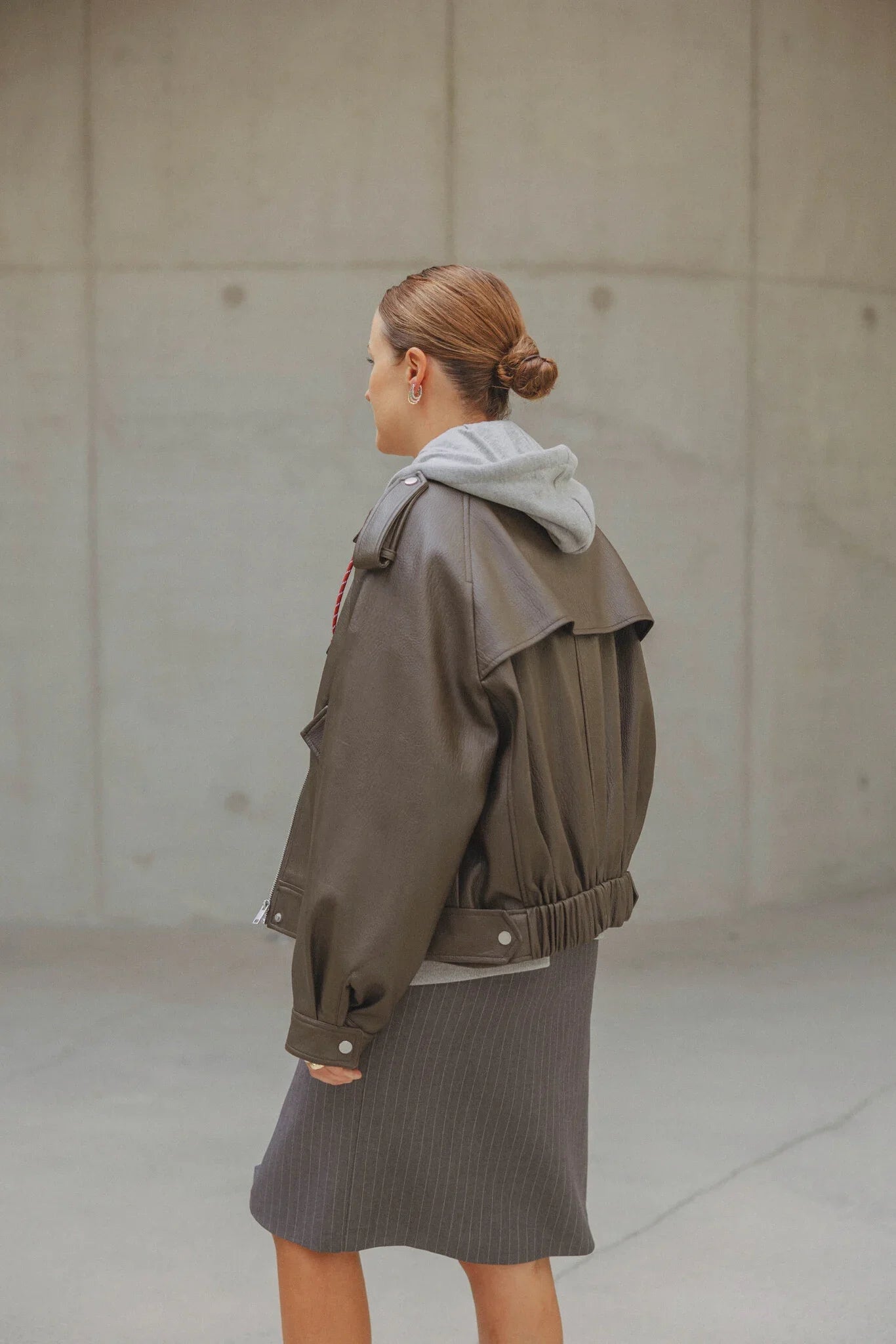 Maud vegan leder Jas - Les Soeurs