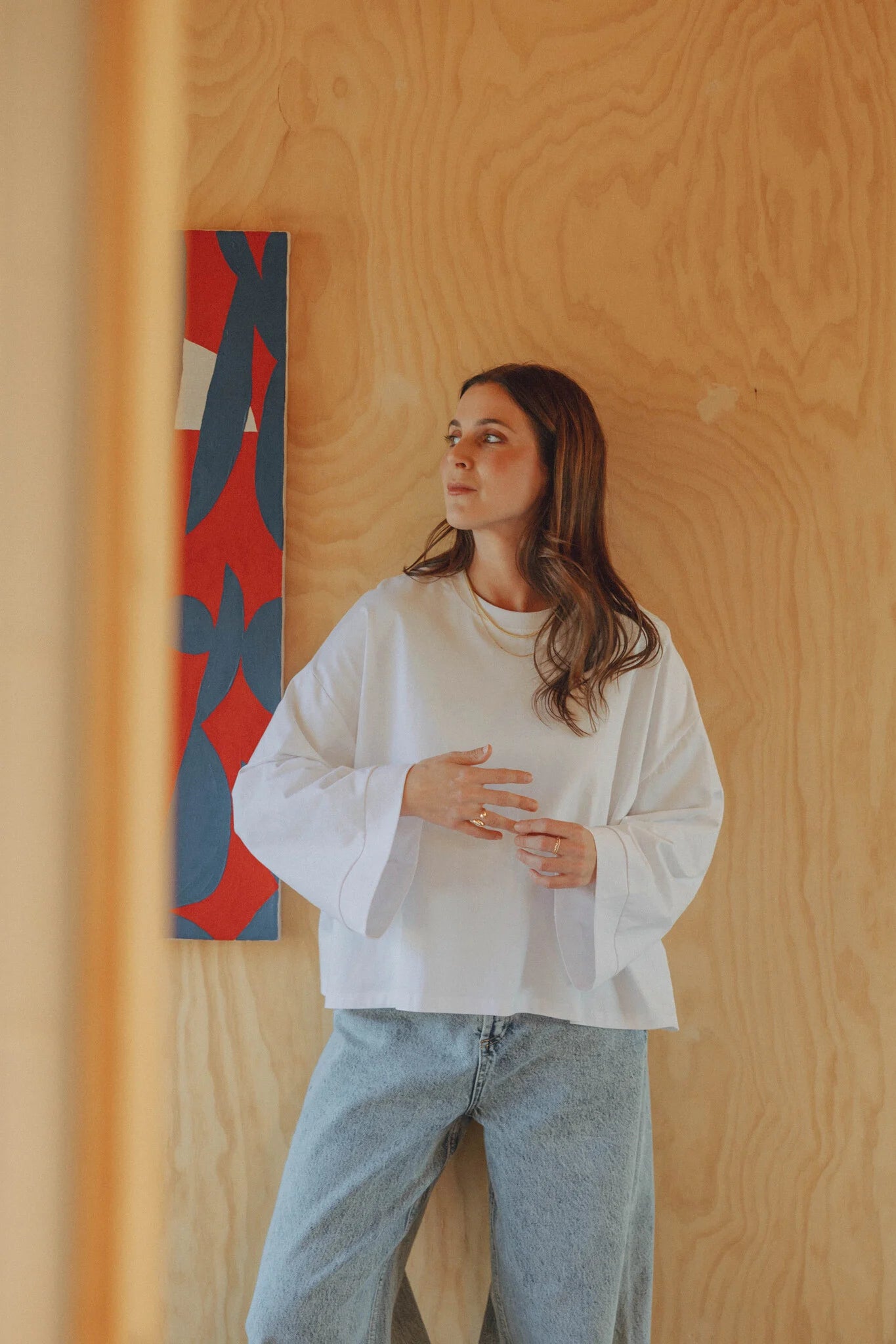 Merel longsleeve shirt - Les Soeurs