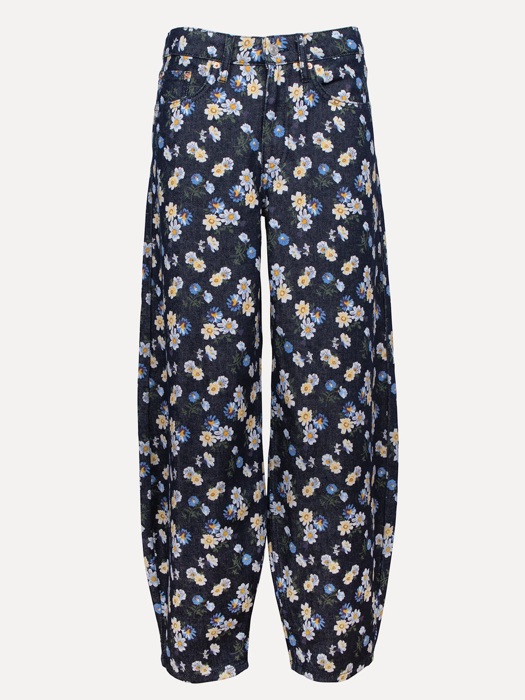 Chuck ballonjeans bloemenprint - Les Soeurs