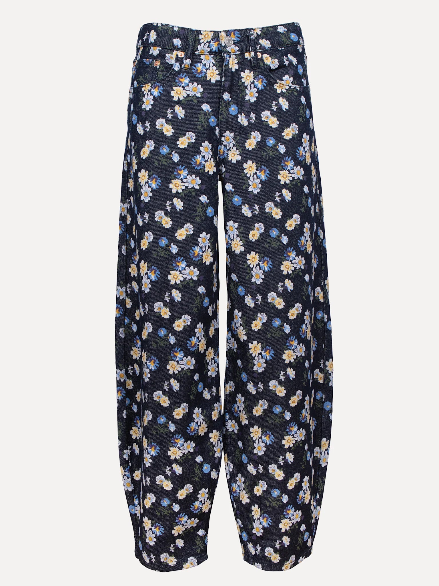 Chuck ballonjeans bloemenprint - Les Soeurs