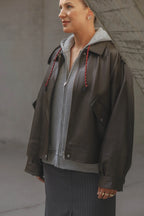 Maud vegan leder Jas - Les Soeurs