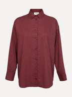 Yara hemd bordeaux - Les Soeurs