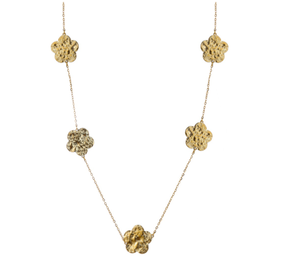 Long clover halsketting - Day & Eve
