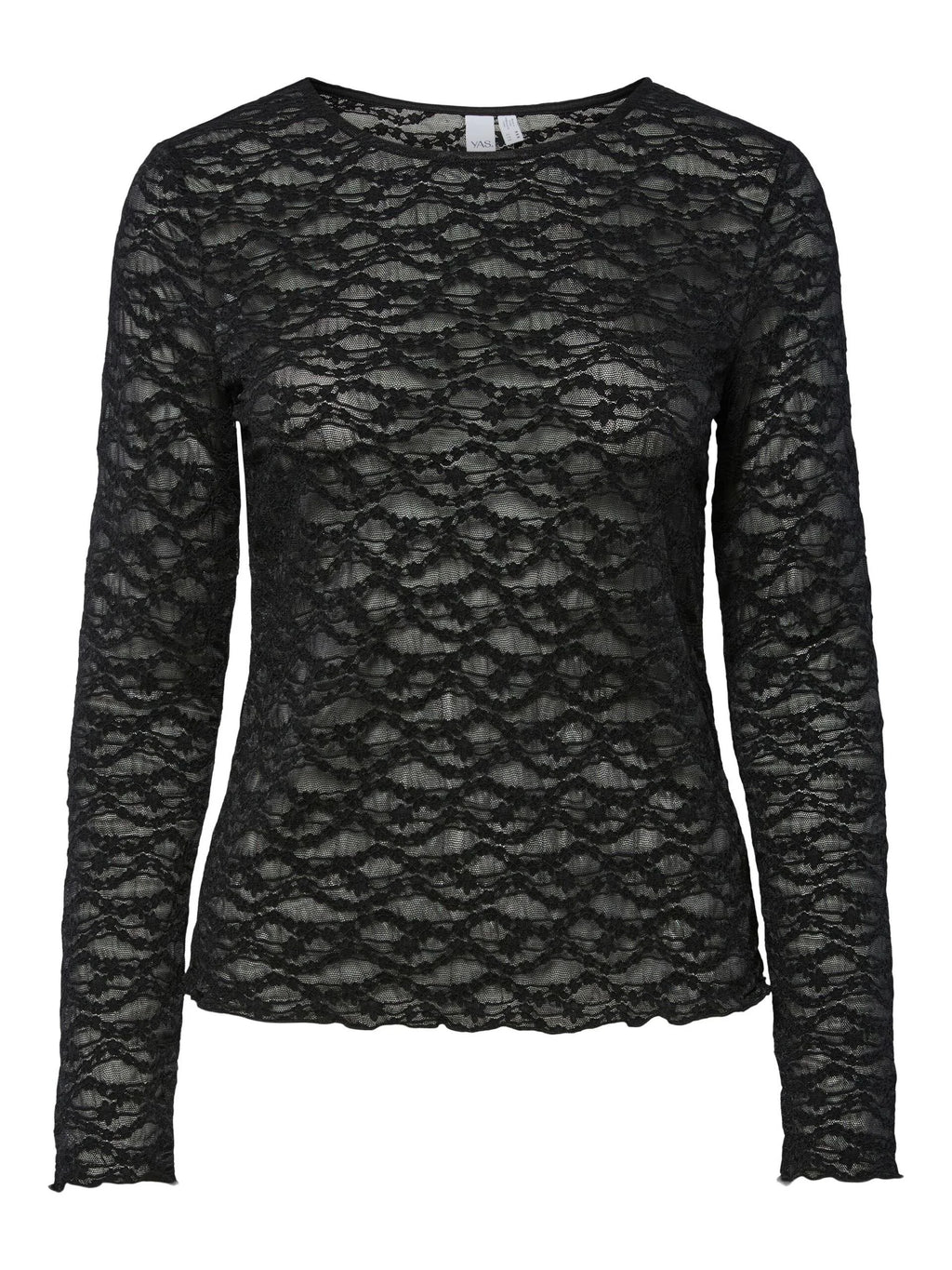 Yascara lace top - YAS