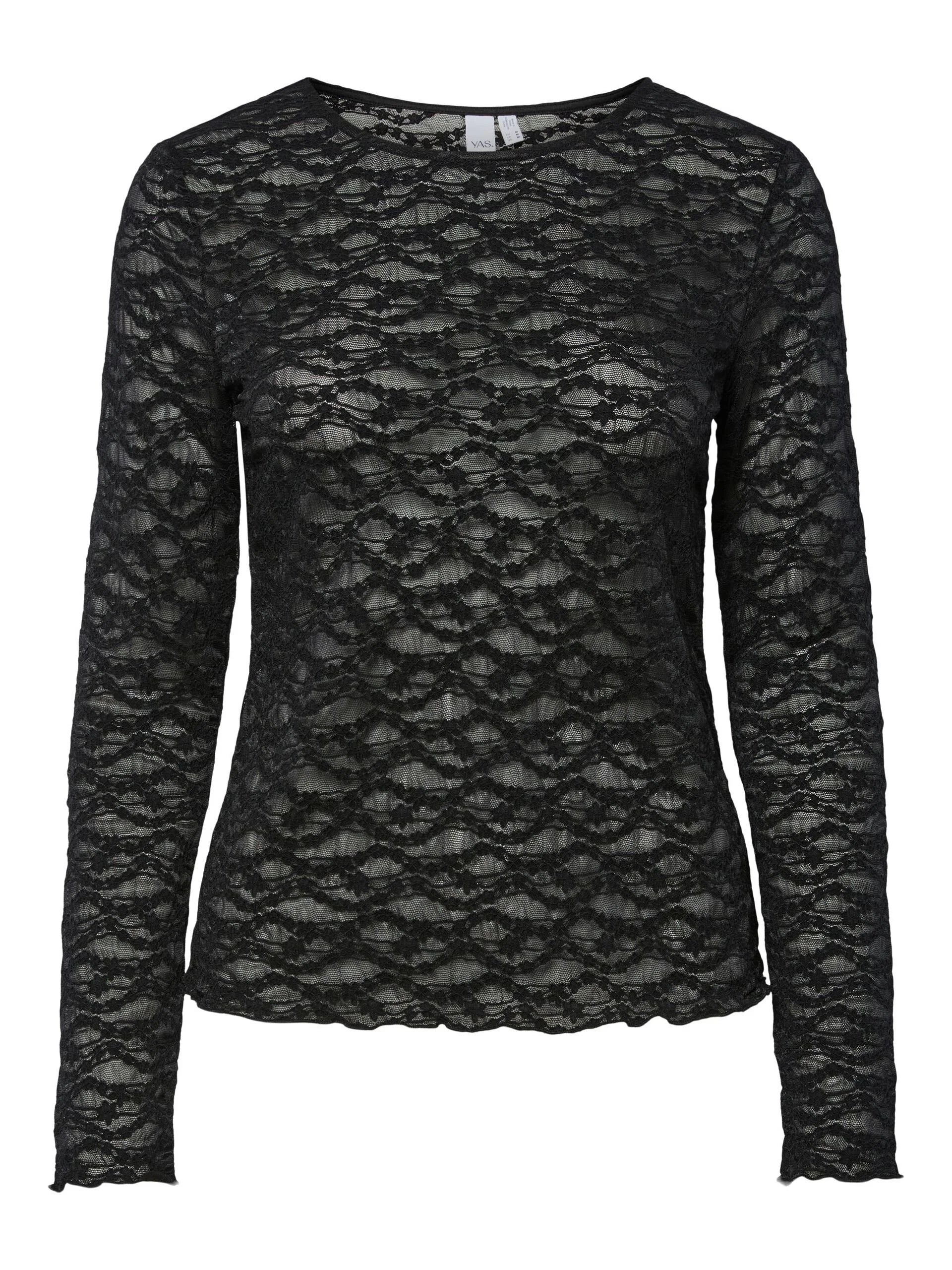 Yascara lace top - YAS