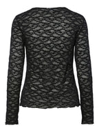 Yascara lace top - YAS