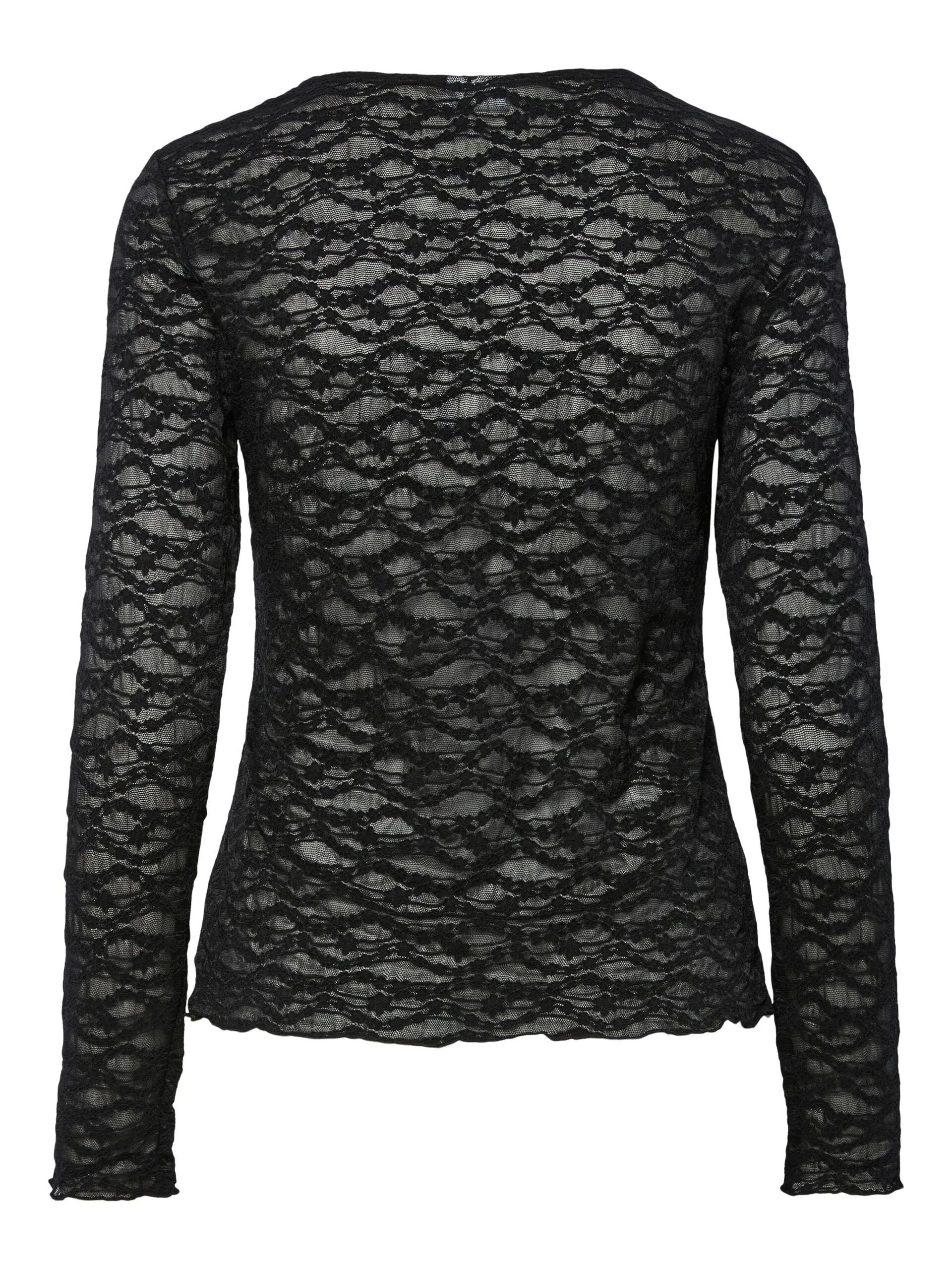 Yascara lace top - YAS