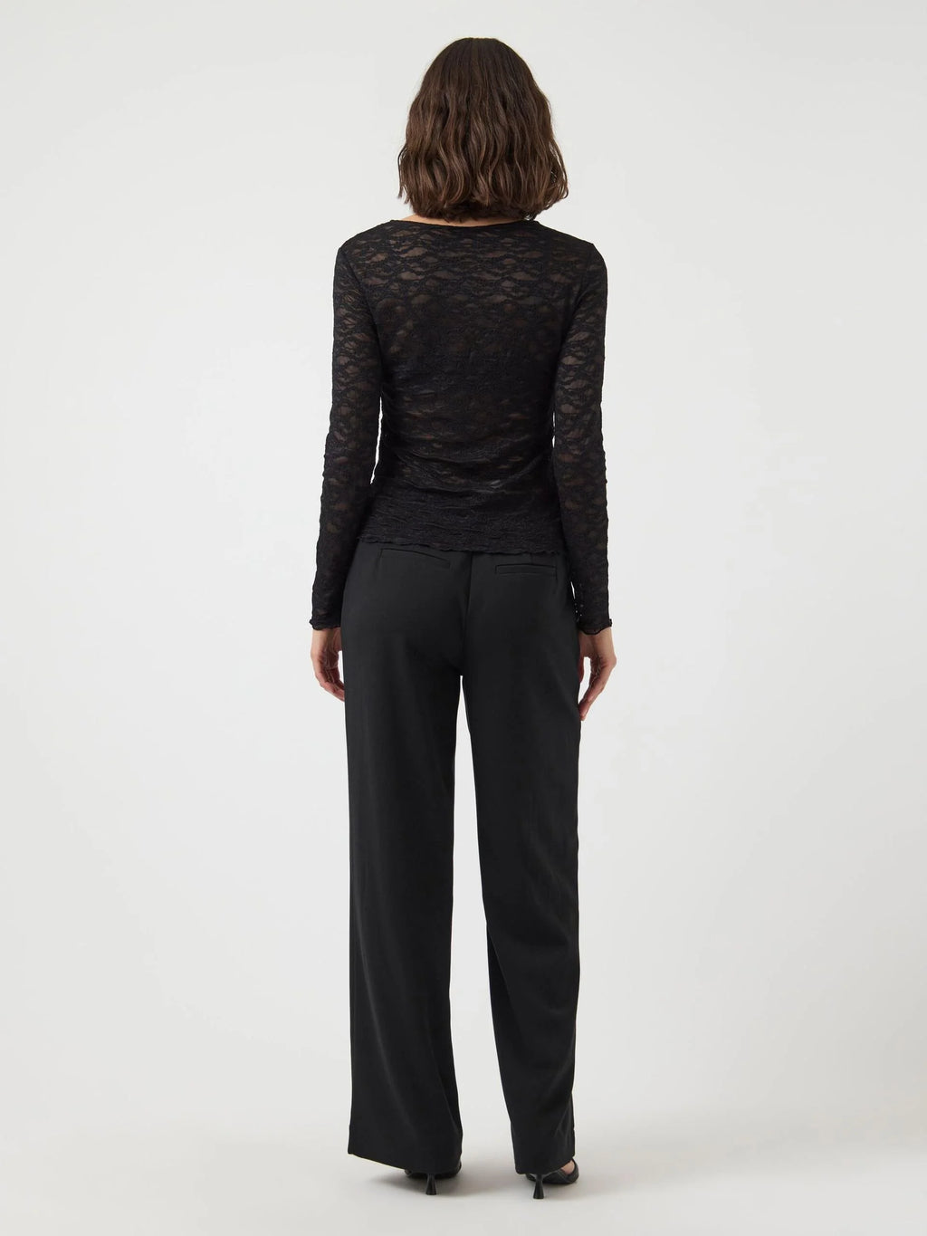 Yascara lace top - YAS