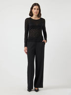 Yascara lace top - YAS