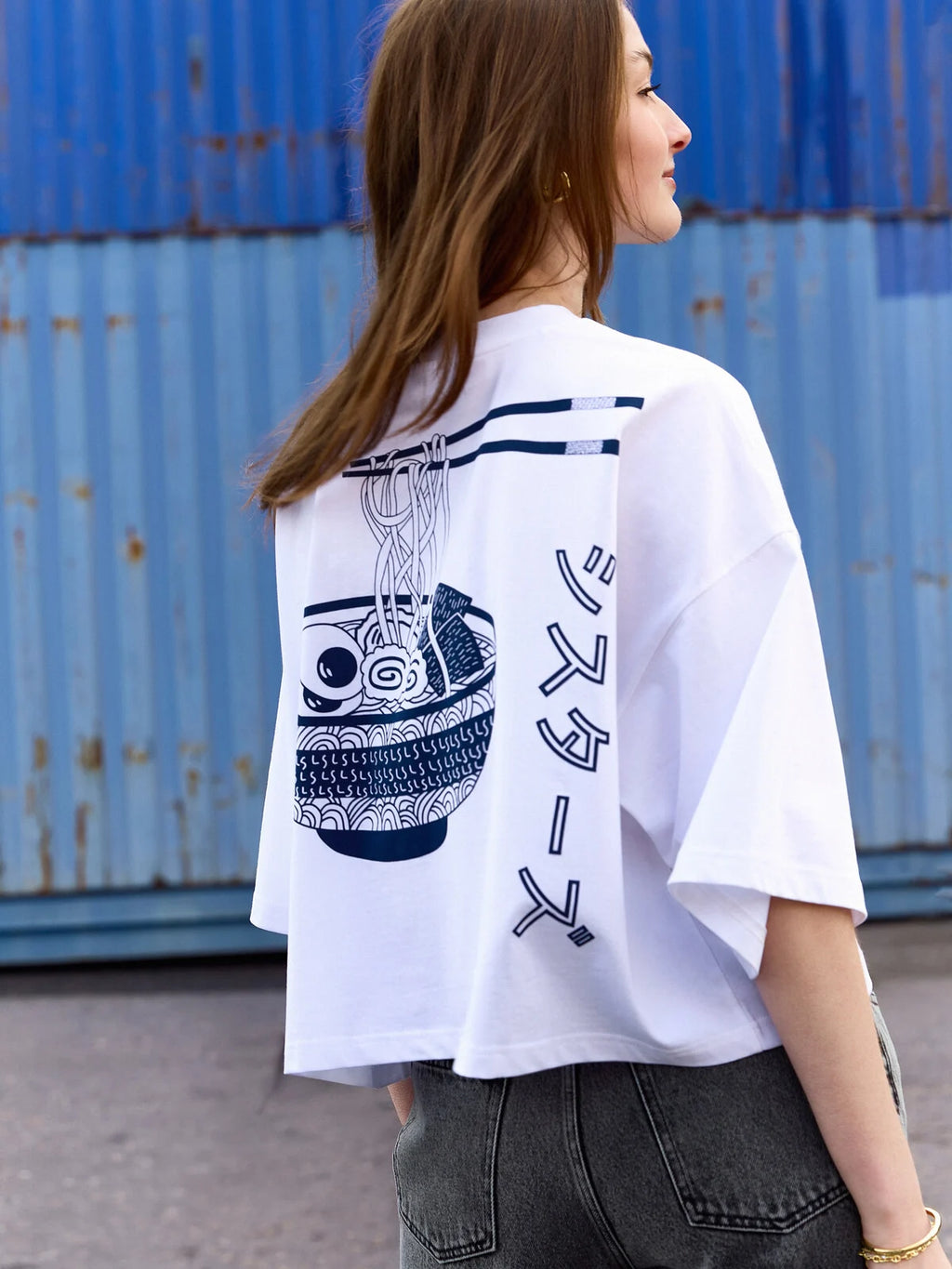 Hepburn T-shirt white - Les Soeurs