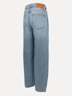 Chuck balloon jeansbroek mid blue - Les Soeurs