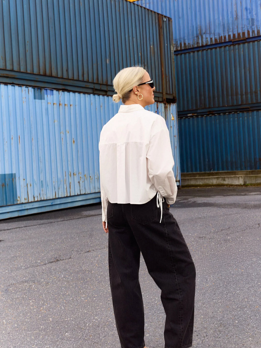Meryl jeans black - Les Soeurs