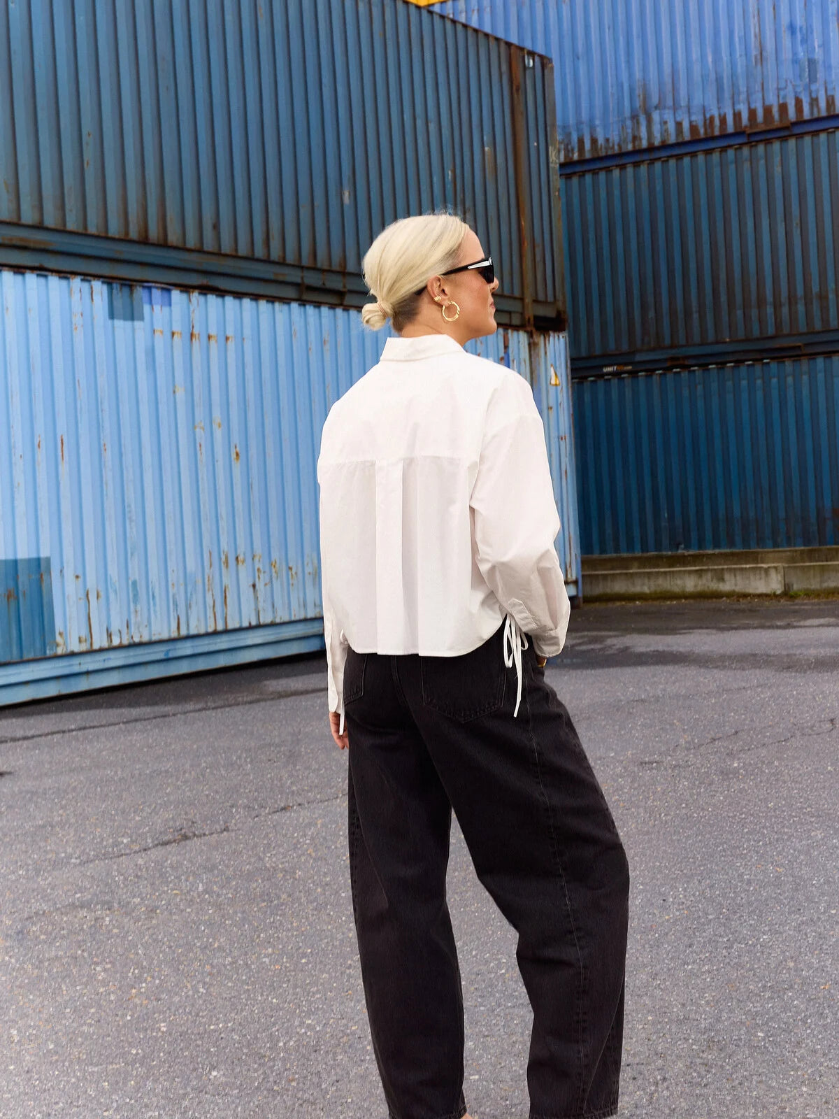 Meryl jeans black - Les Soeurs