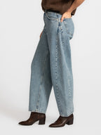 Meryl jeans mid blue - Les Soeurs