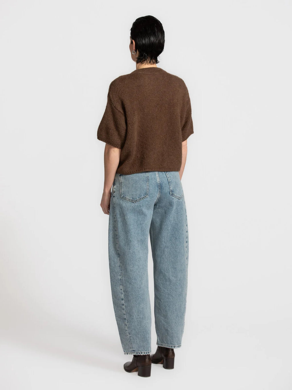 Meryl jeans mid blue - Les Soeurs