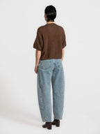 Meryl jeans mid blue - Les Soeurs