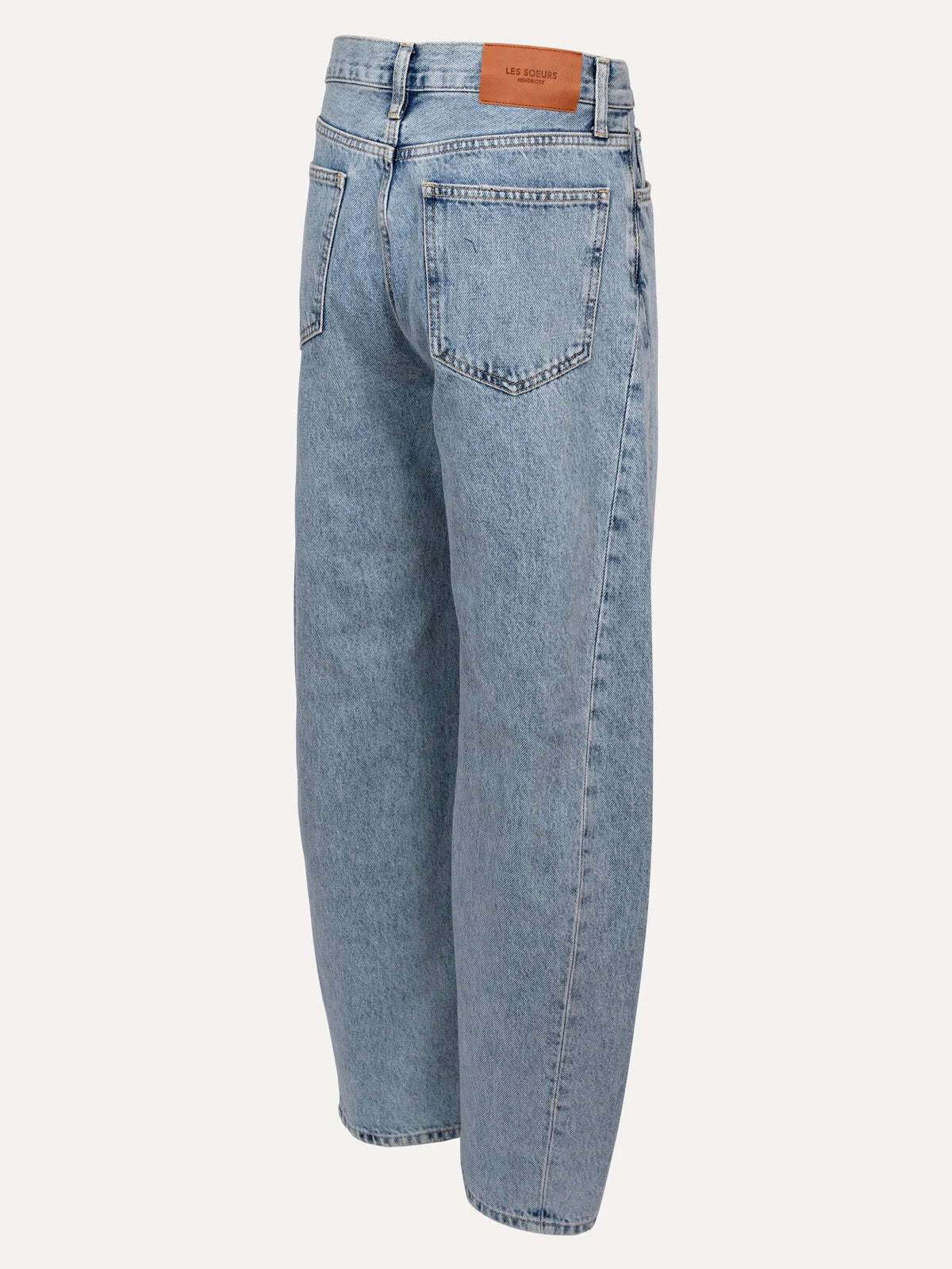 Meryl jeans mid blue - Les Soeurs
