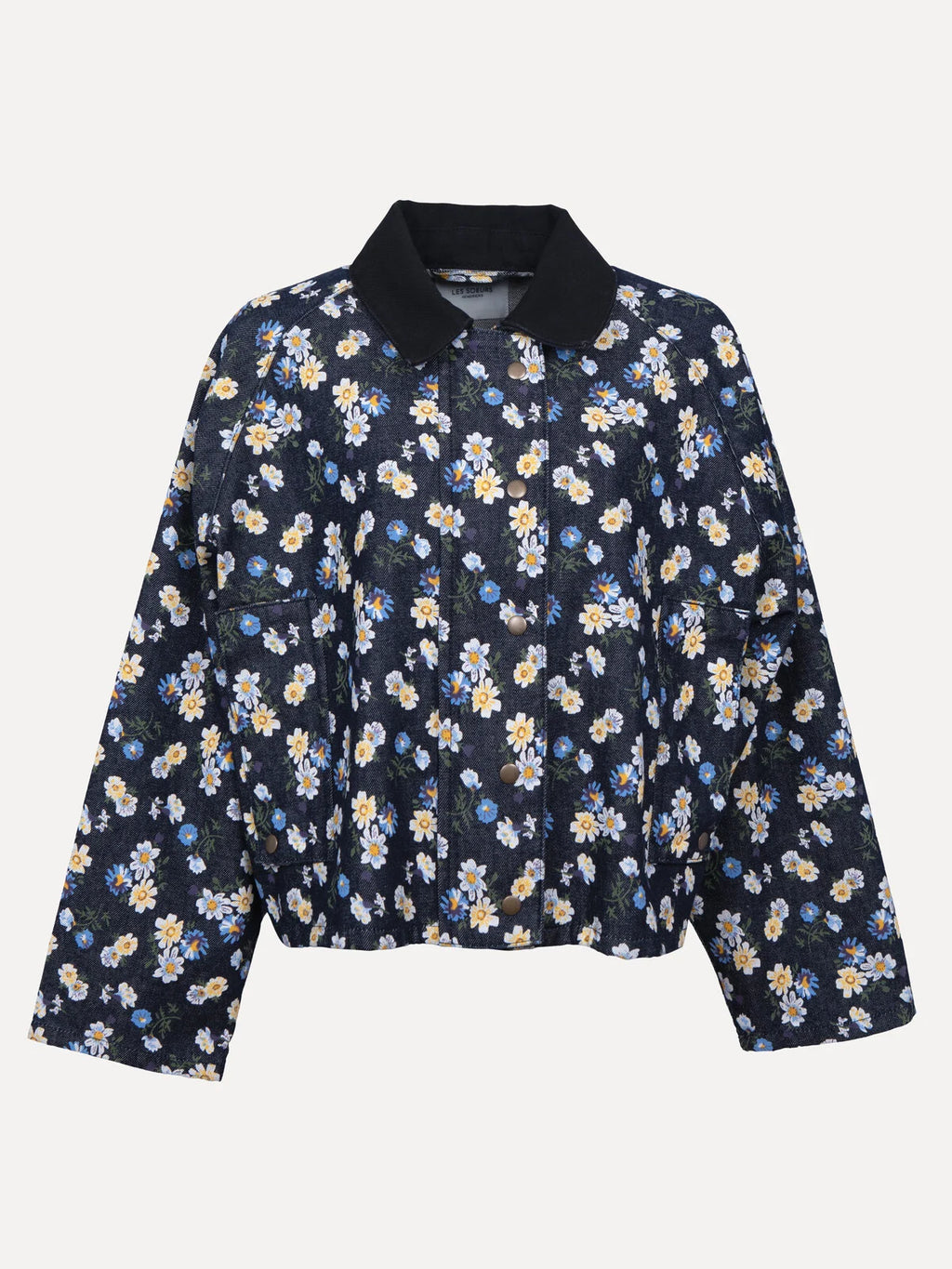 Porter jas rinse wash bloemenprint - Les Soeurs