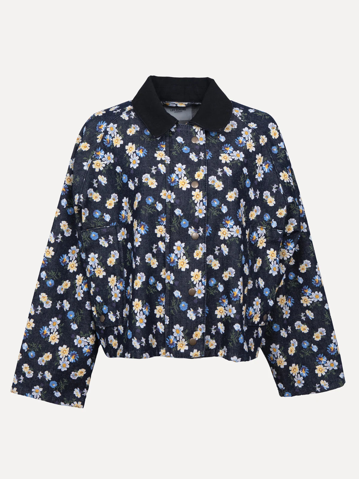 Porter jas rinse wash bloemenprint - Les Soeurs