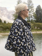Porter jas rinse wash bloemenprint - Les Soeurs