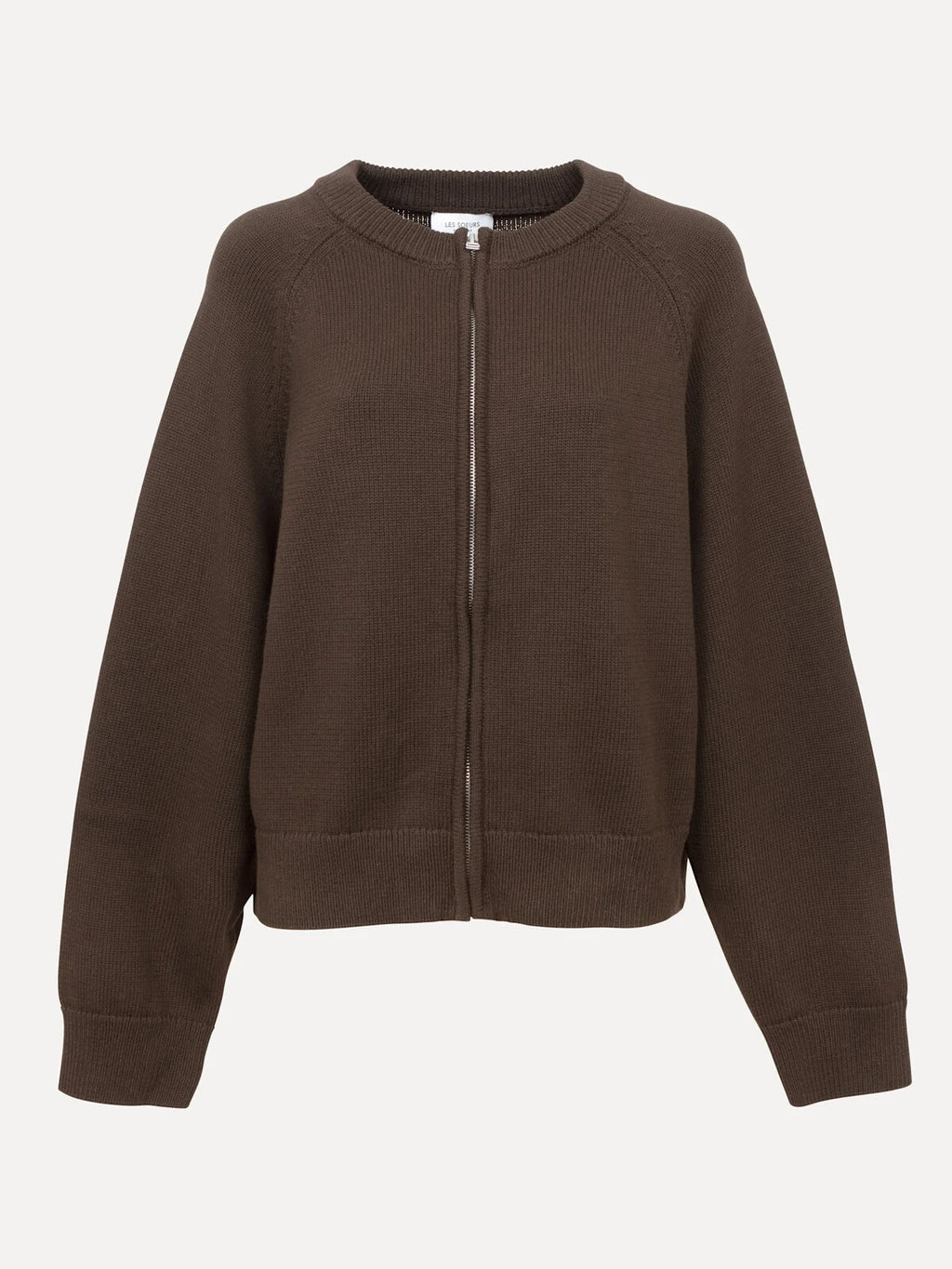 Lana bomber cardigan brown - Les Soeurs