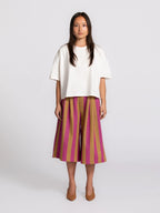 Carrie boxy t-shirt white - Les Soeurs