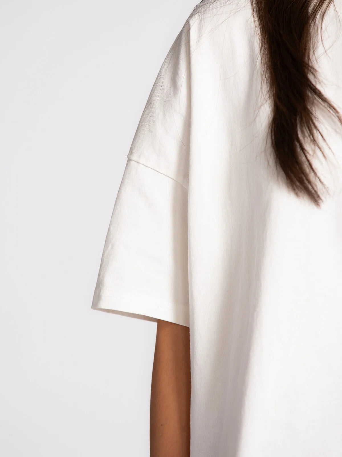 Carrie boxy t-shirt white - Les Soeurs