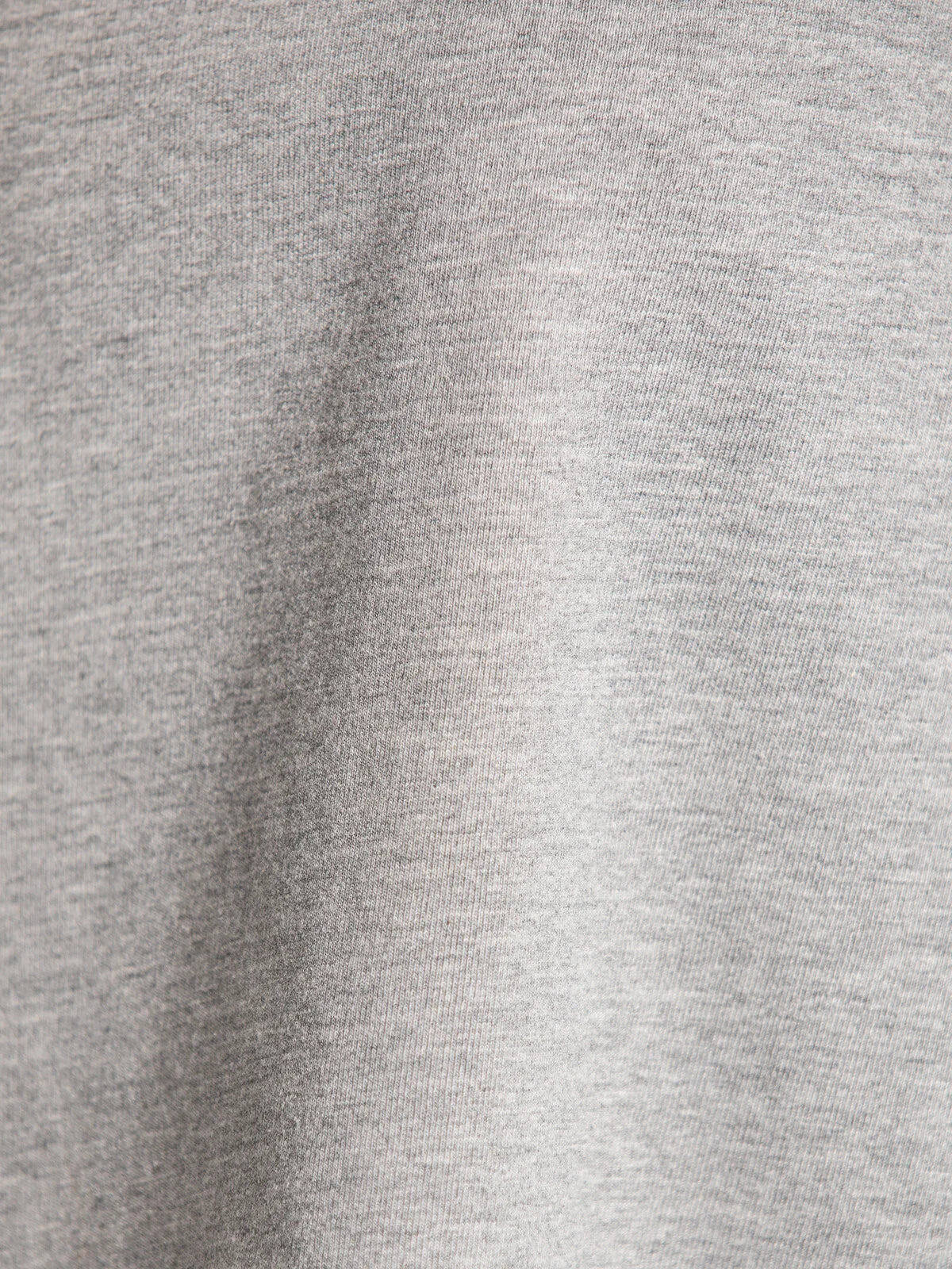 Carrie boxy T-shirt grey melange - Les Soeurs