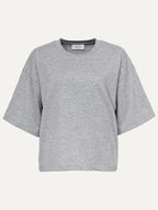 Tiara T-shirt grijs melange - Les Soeurs