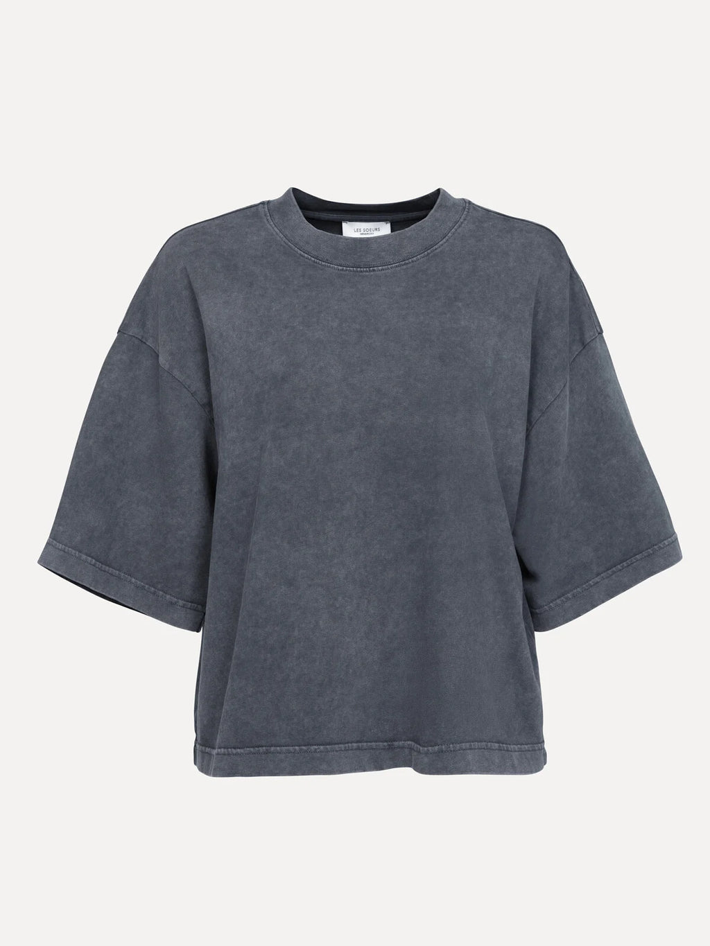 Tiara t-shirt  vintage washed grey - Les Soeurs