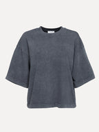 Tiara t-shirt  vintage washed grey - Les Soeurs