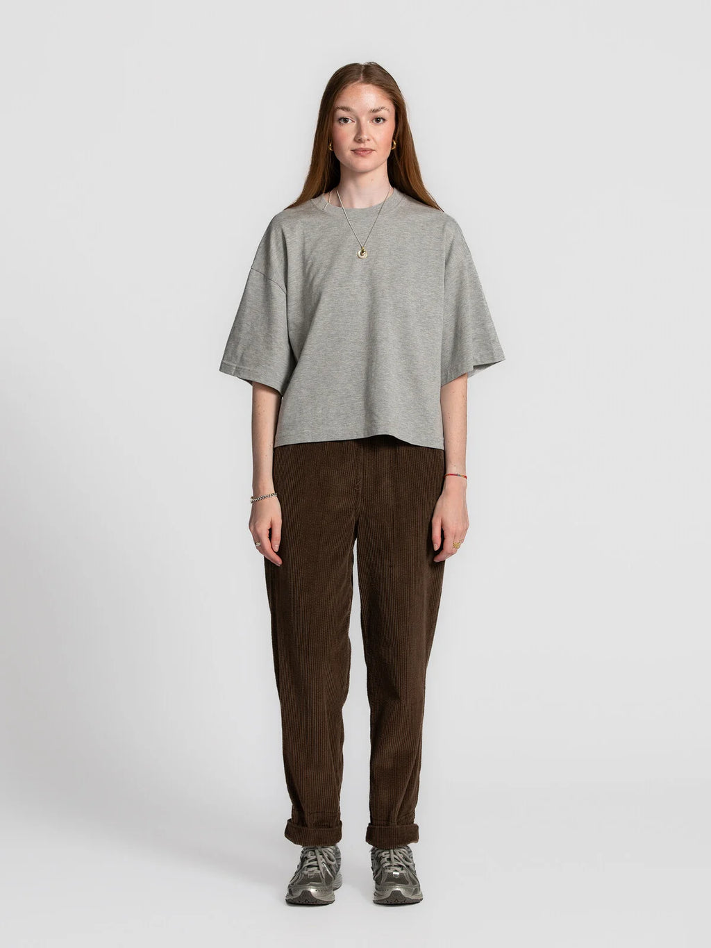 Tiara T-shirt grijs melange - Les Soeurs