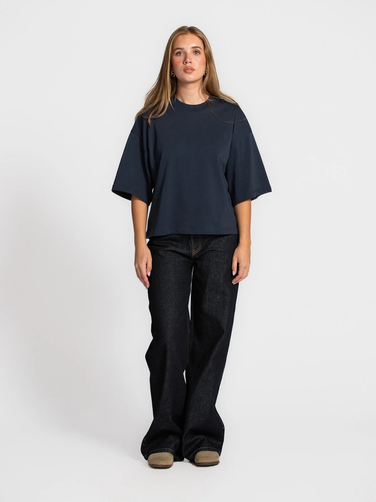 Tiara t-shirt navy - Les Soeurs