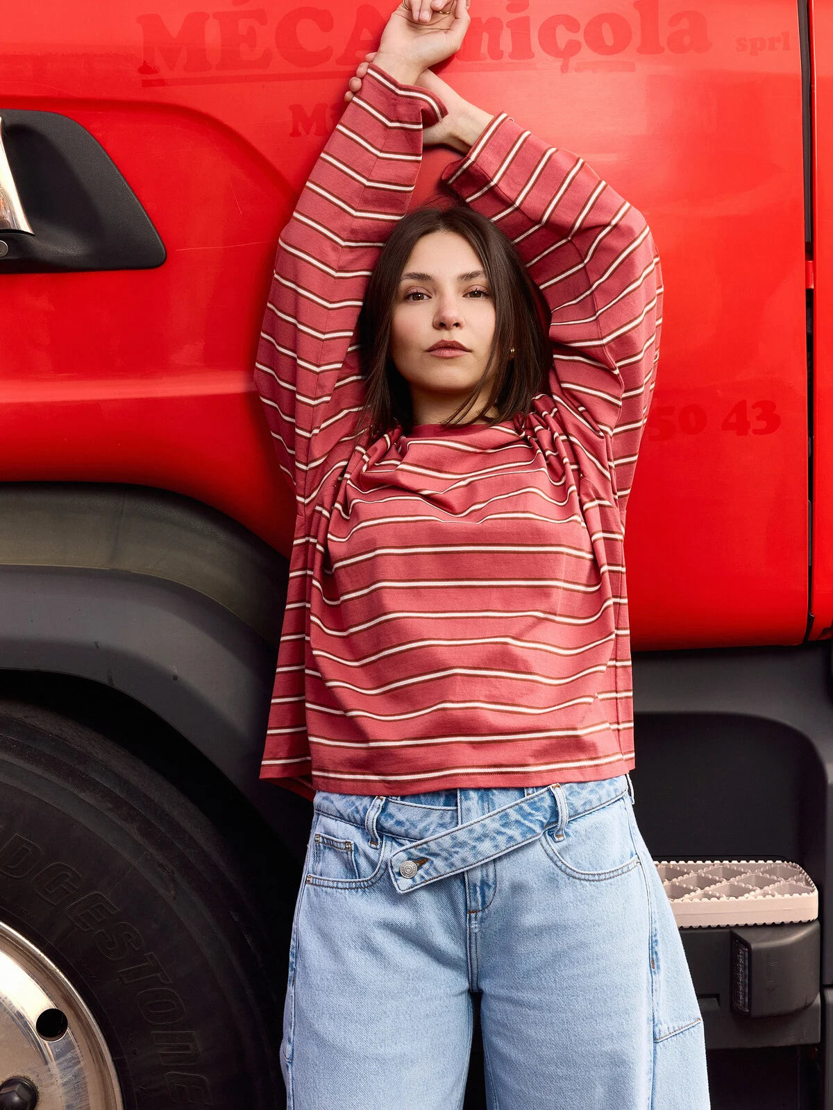 Marlene jeans light blue - Les Soeurs