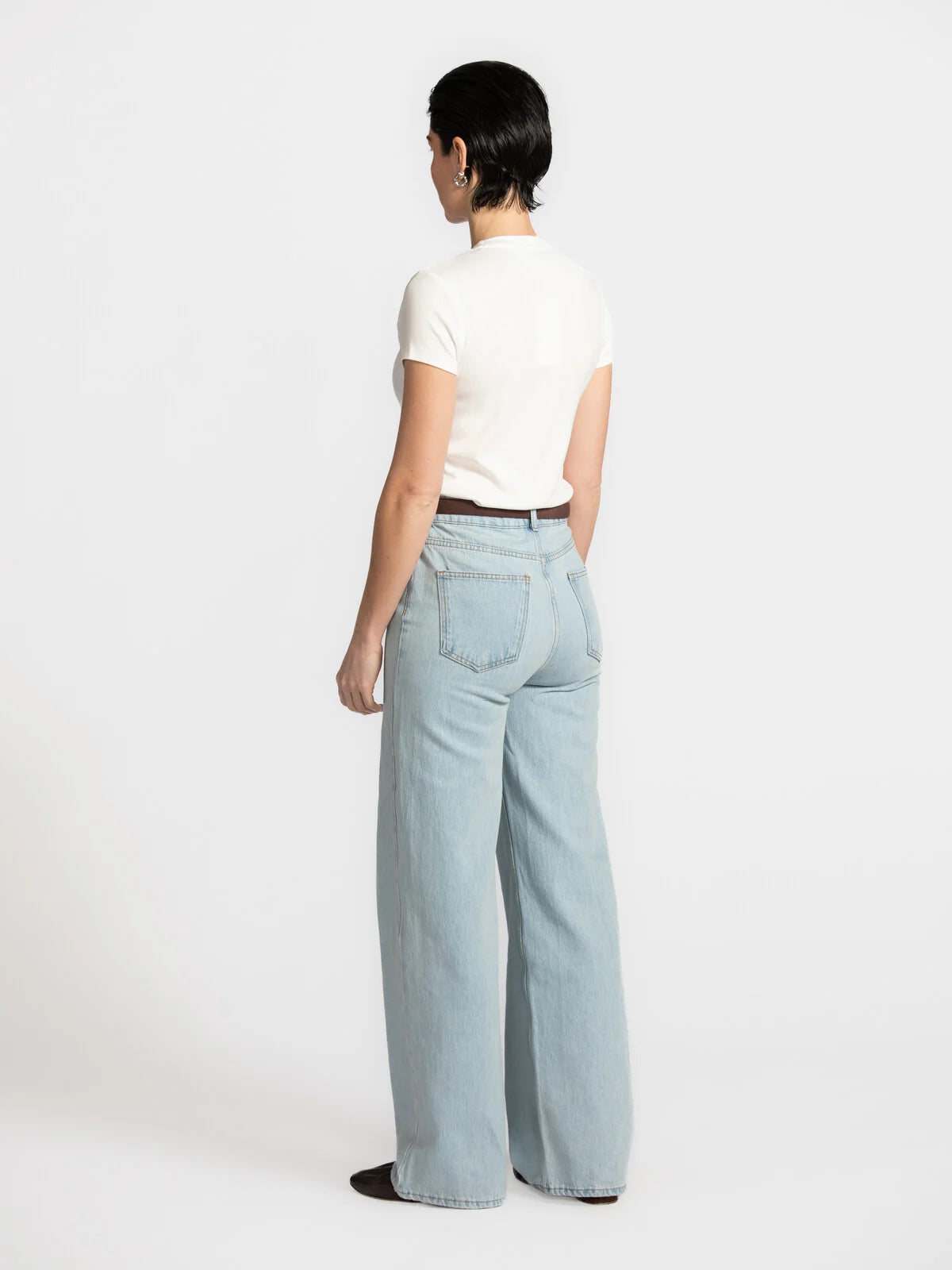 Olive t-shirt white - Les Soeurs