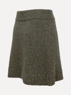 Swanson gebreide rok khaki popcorn - Les Soeurs