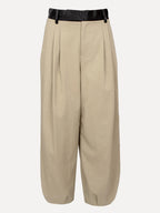 Stewart geplooide broek sand - Les Soeurs
